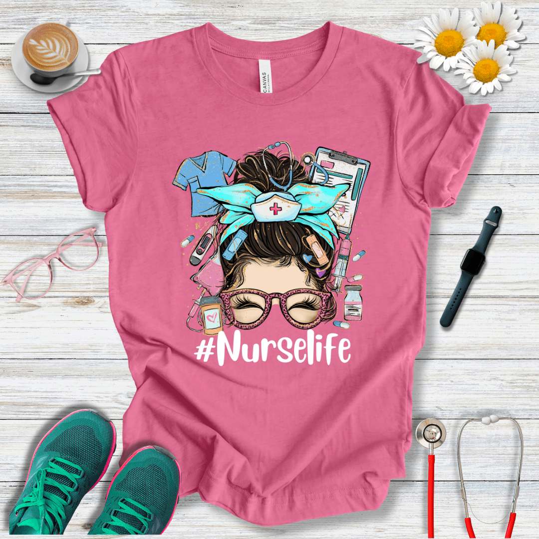 Nurse Life, Pin-Up Style T-Shirt