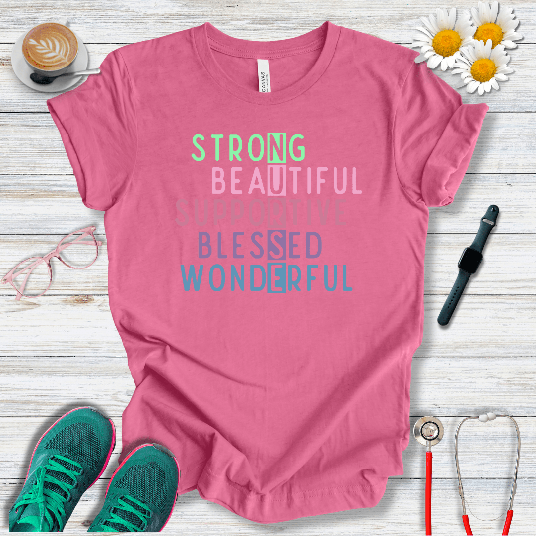 Nurse Acrostic (Middle) T-Shirt