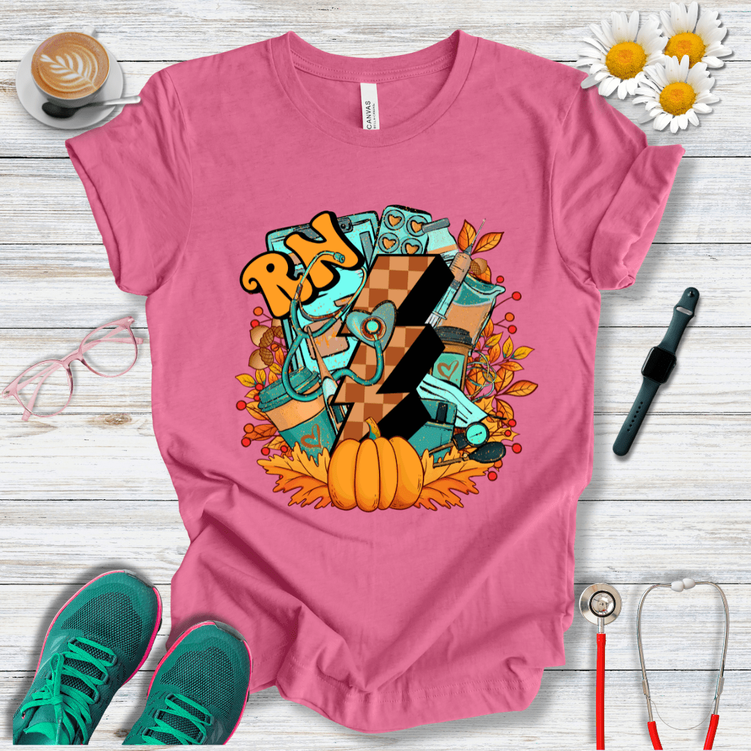 Fall Season Nurse  T-Shirt