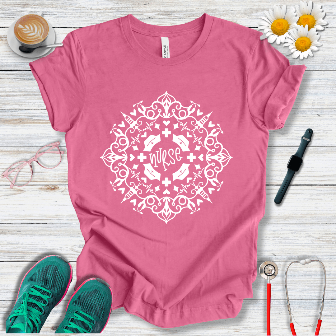 Mandala Nurse T-Shirt