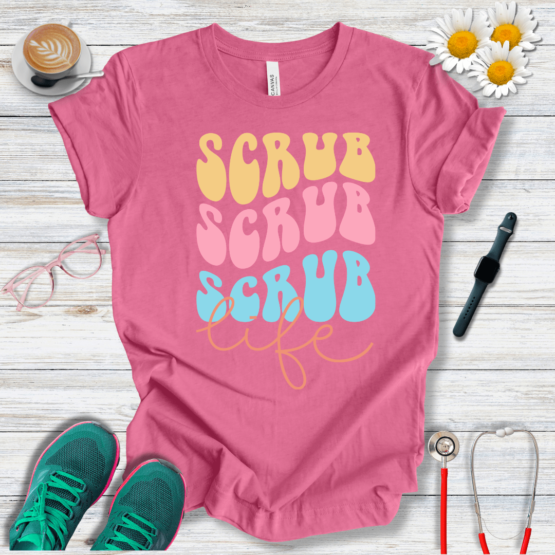Scrub x3 + Life T-Shirt