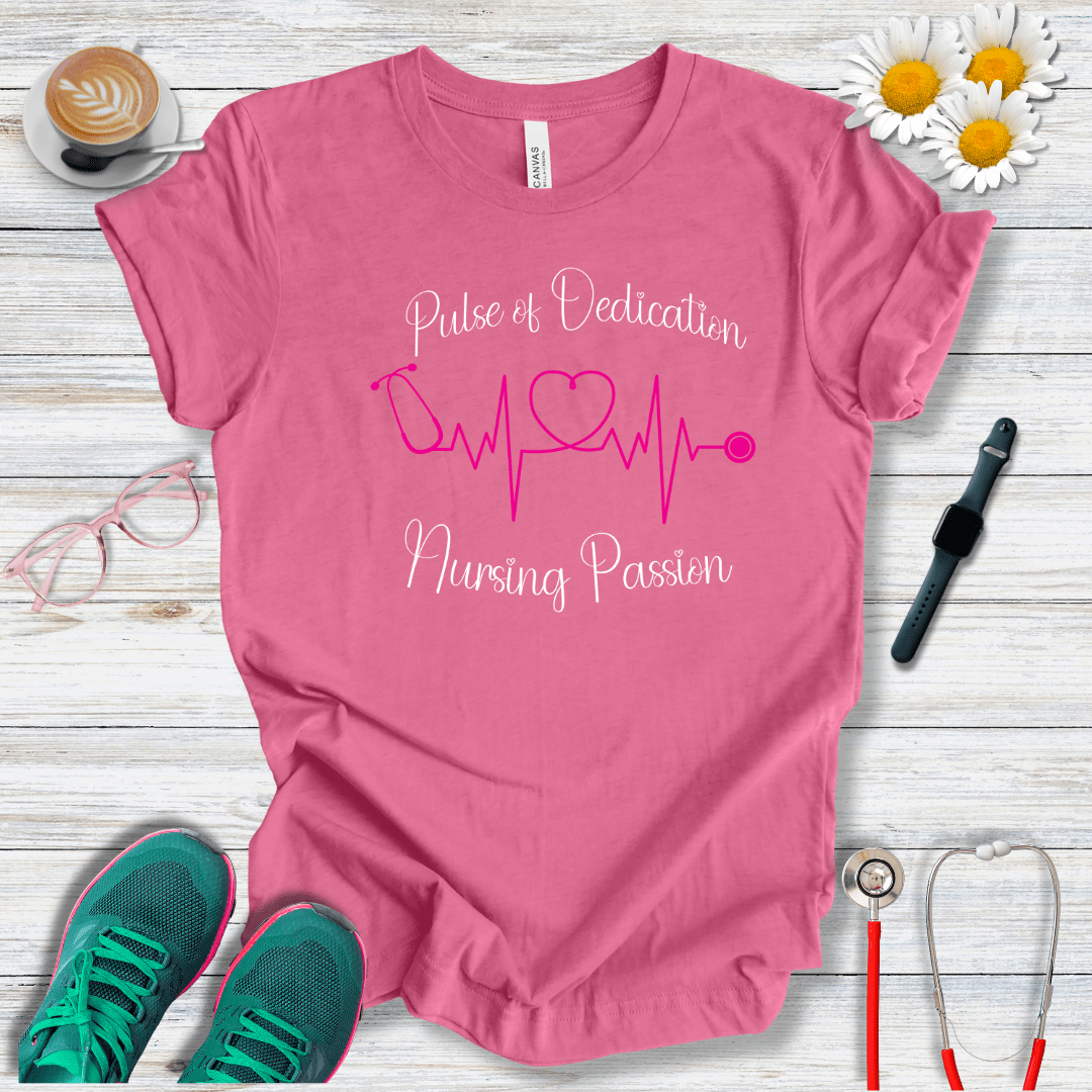 Pulse of Dedication: Nurse Passion  T-Shirt