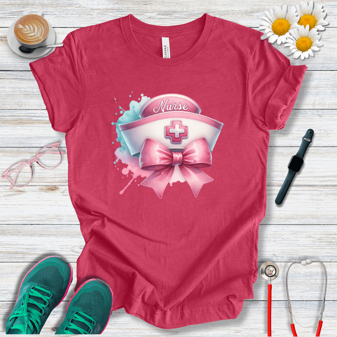 Coquette Nurse Hat T-Shirt