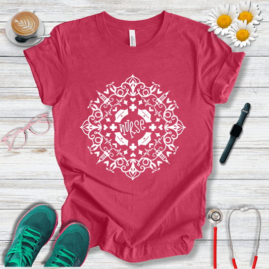 Mandala Nurse T-Shirt