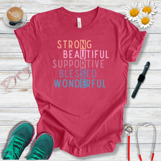 Nurse Acrostic (Middle) T-Shirt