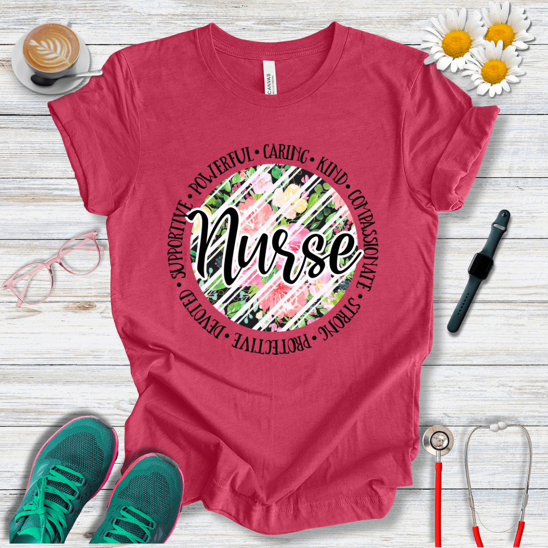 Nurse Circle Description  T-Shirt