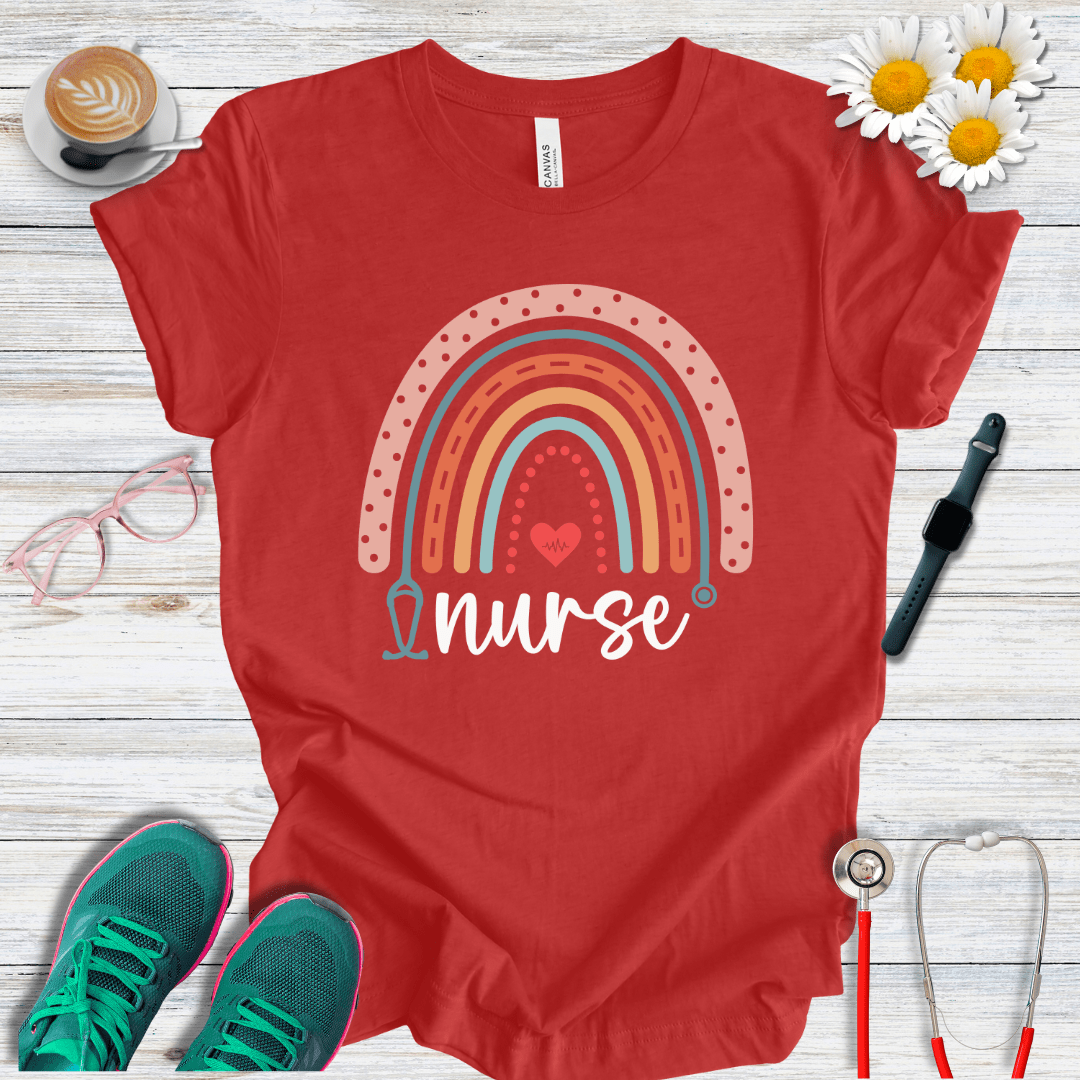 Rainbow Nurse T-Shirt