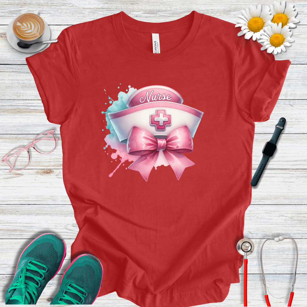 Coquette Nurse Hat T-Shirt