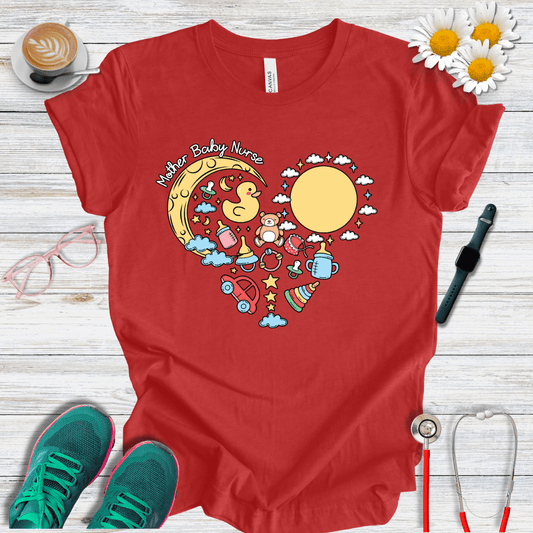 Mother Baby (Heart) T-Shirt