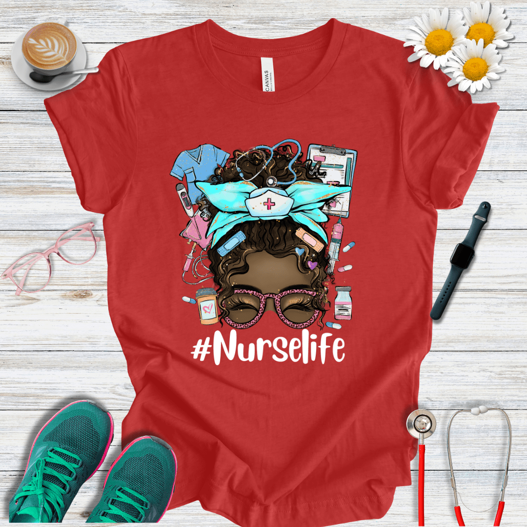 Nurse Life Pin-Up Style 2 T-Shirt