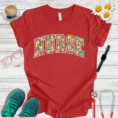 Nurse Autism Support T-Shirt