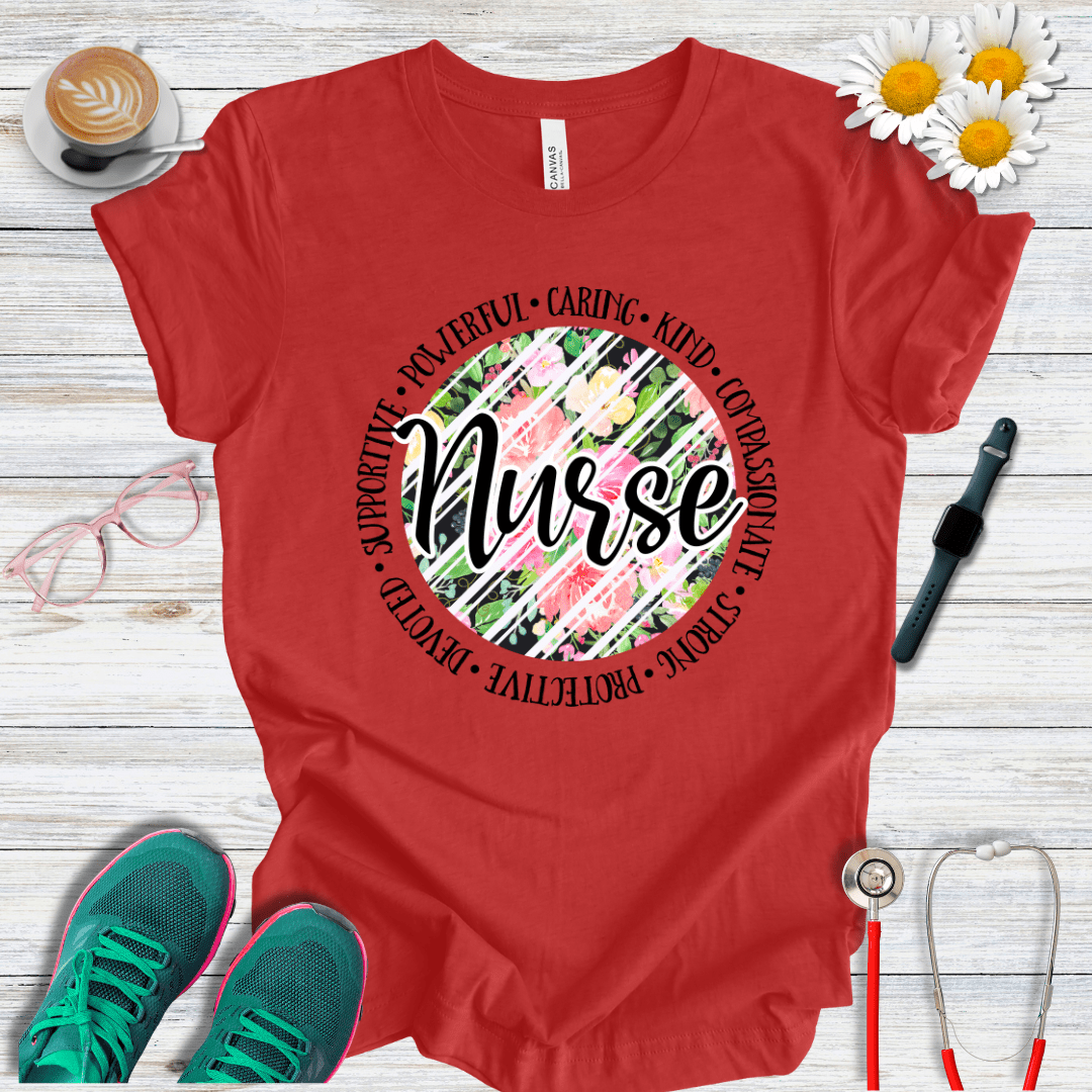 Nurse Circle Description  T-Shirt