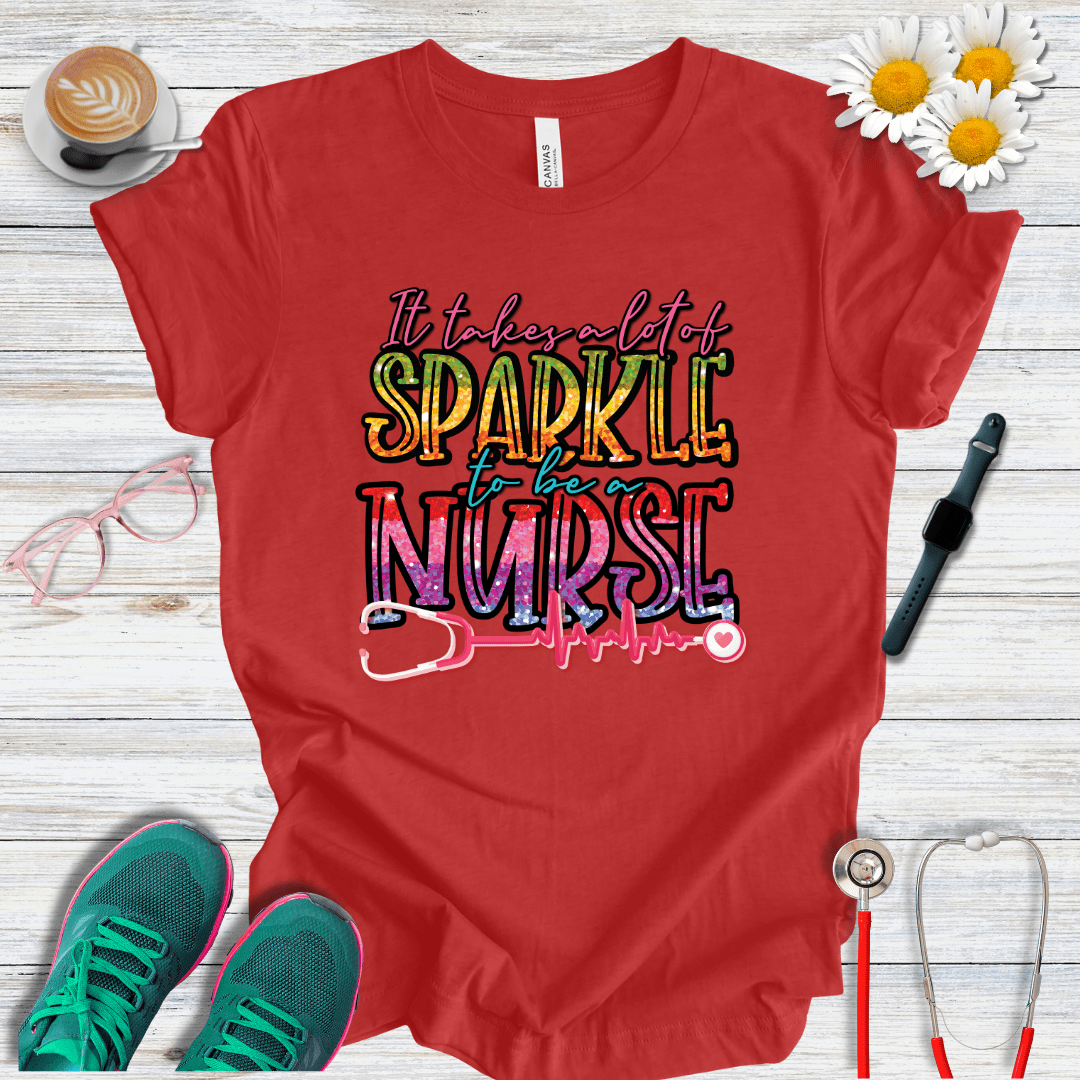 Sparkle to Be a Nurse T-Shirt