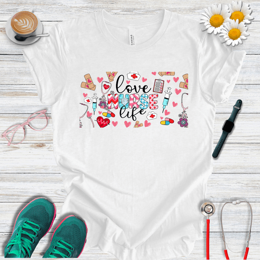 Love, Nurse, Life T-Shirt