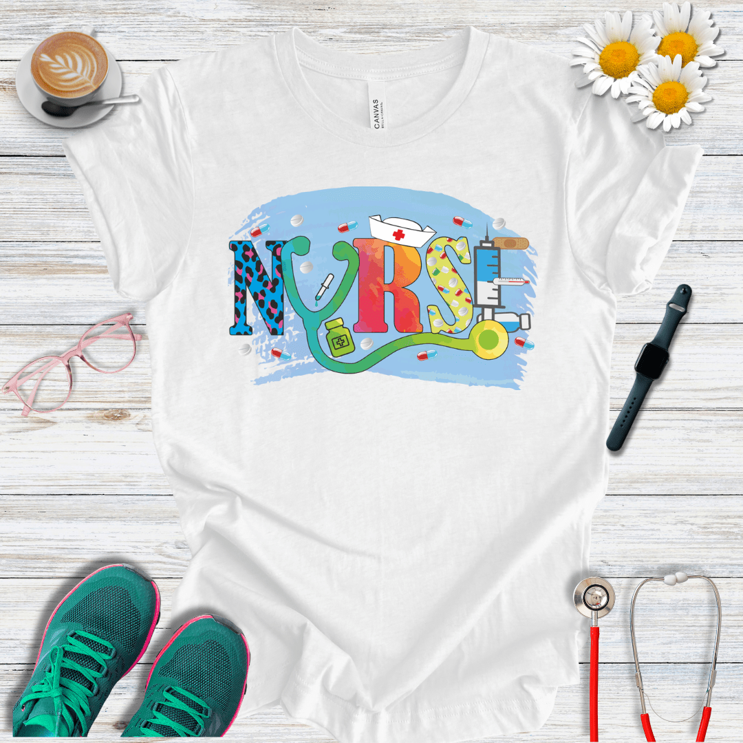 Icons Nurse  T-Shirt