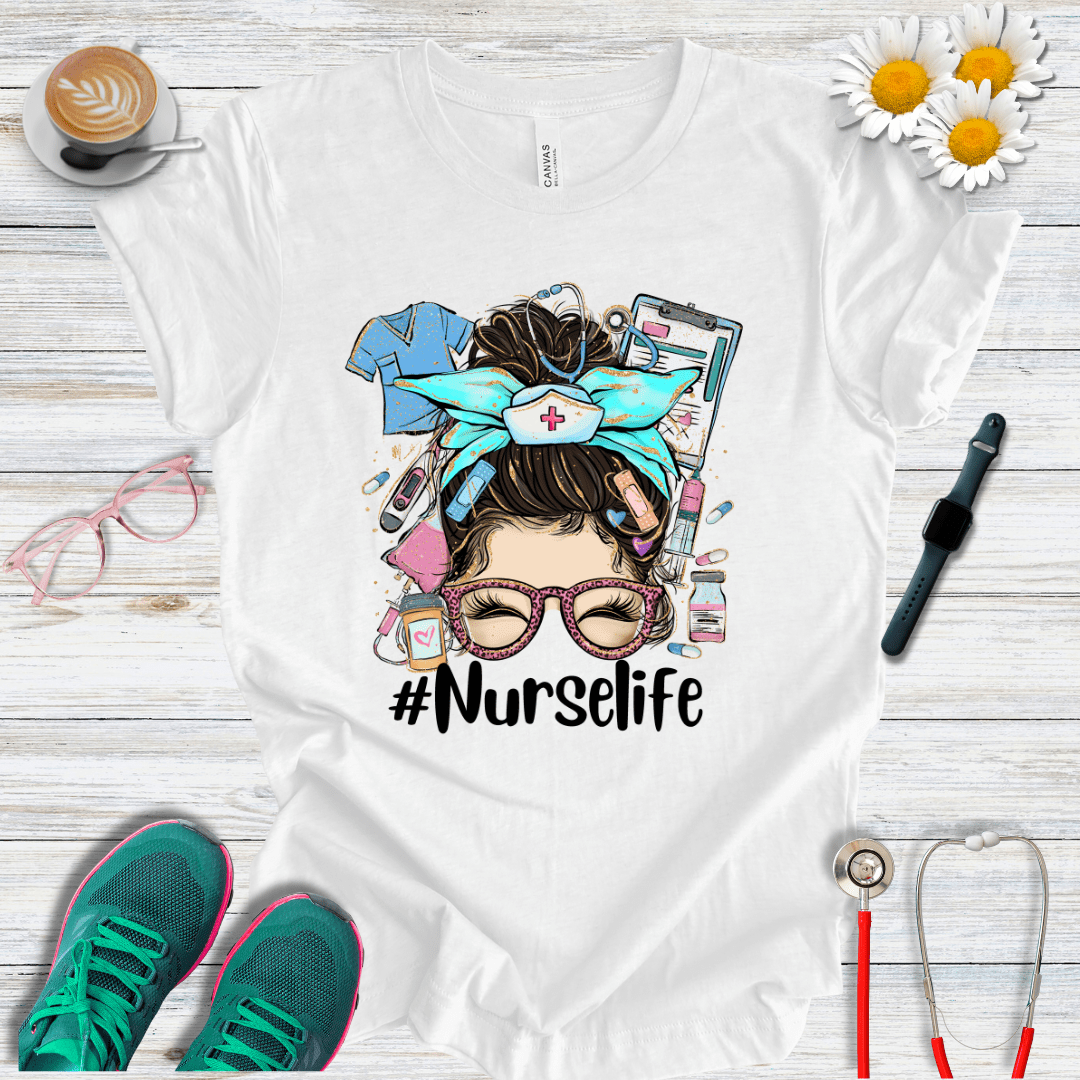 Nurse Life, Pin-Up Style T-Shirt