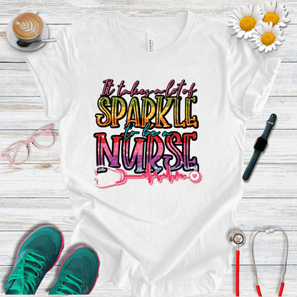 Sparkle to Be a Nurse T-Shirt