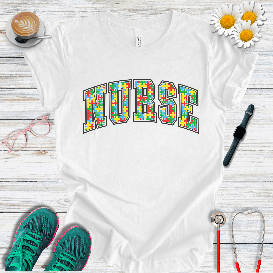 Nurse Autism Support T-Shirt