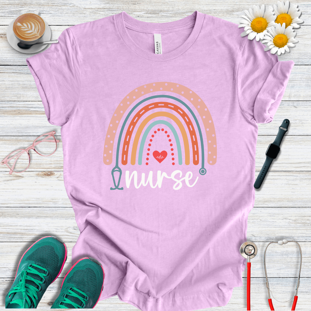 Rainbow Nurse T-Shirt