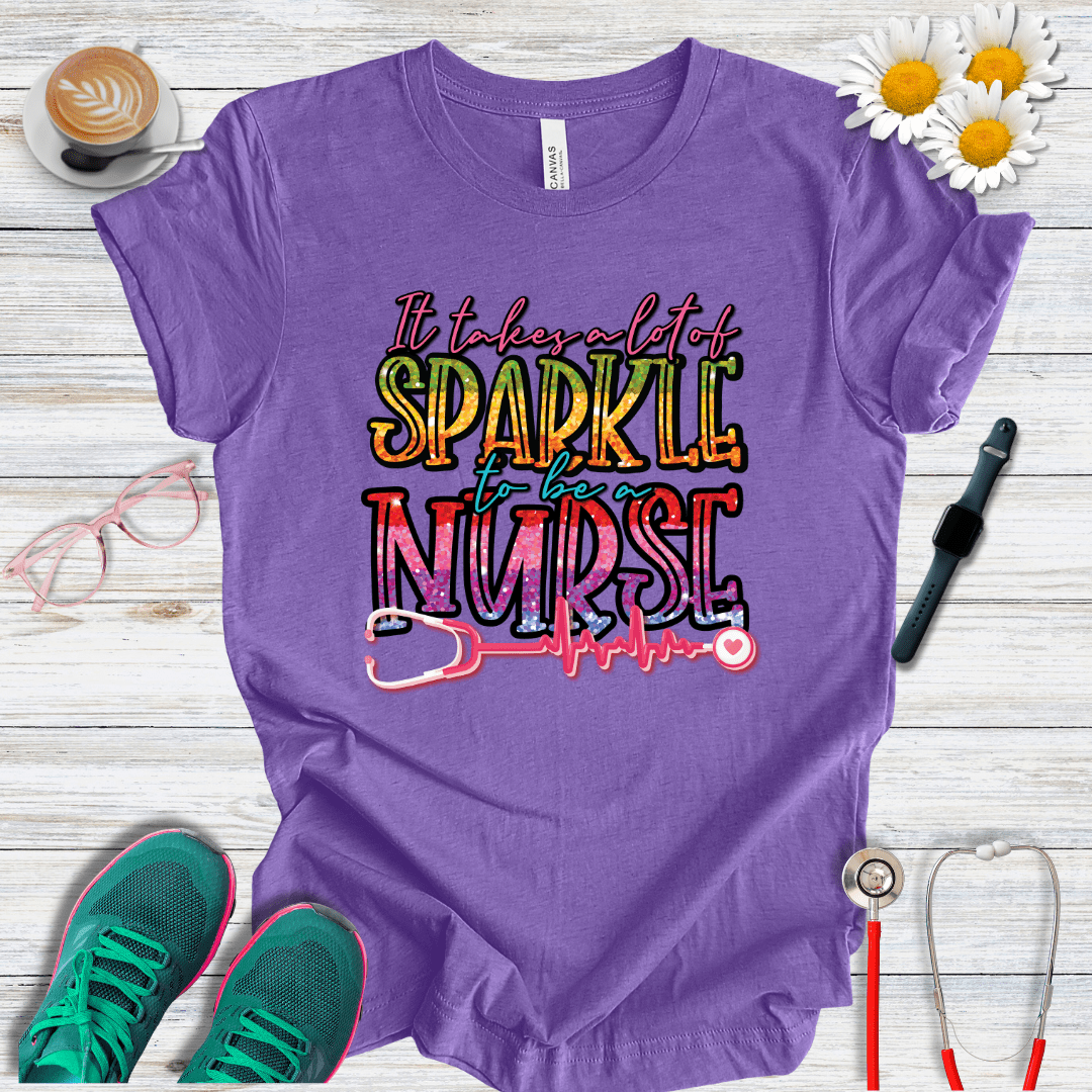 Sparkle to Be a Nurse T-Shirt