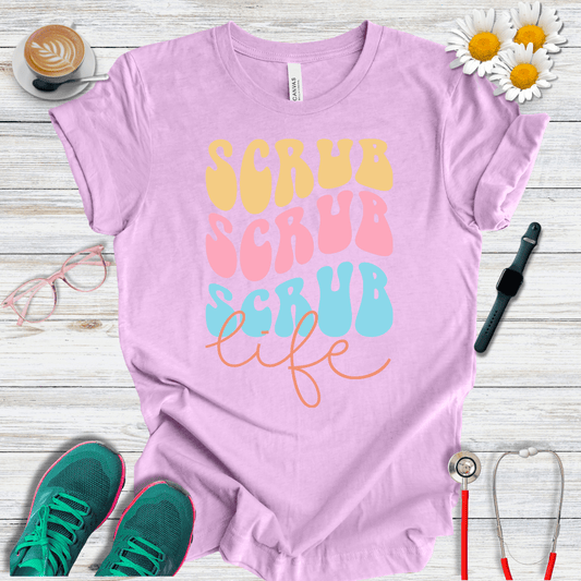 Scrub x3 + Life T-Shirt