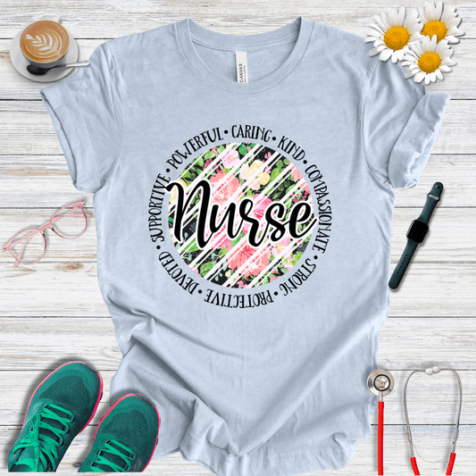 Nurse Circle Description  T-Shirt
