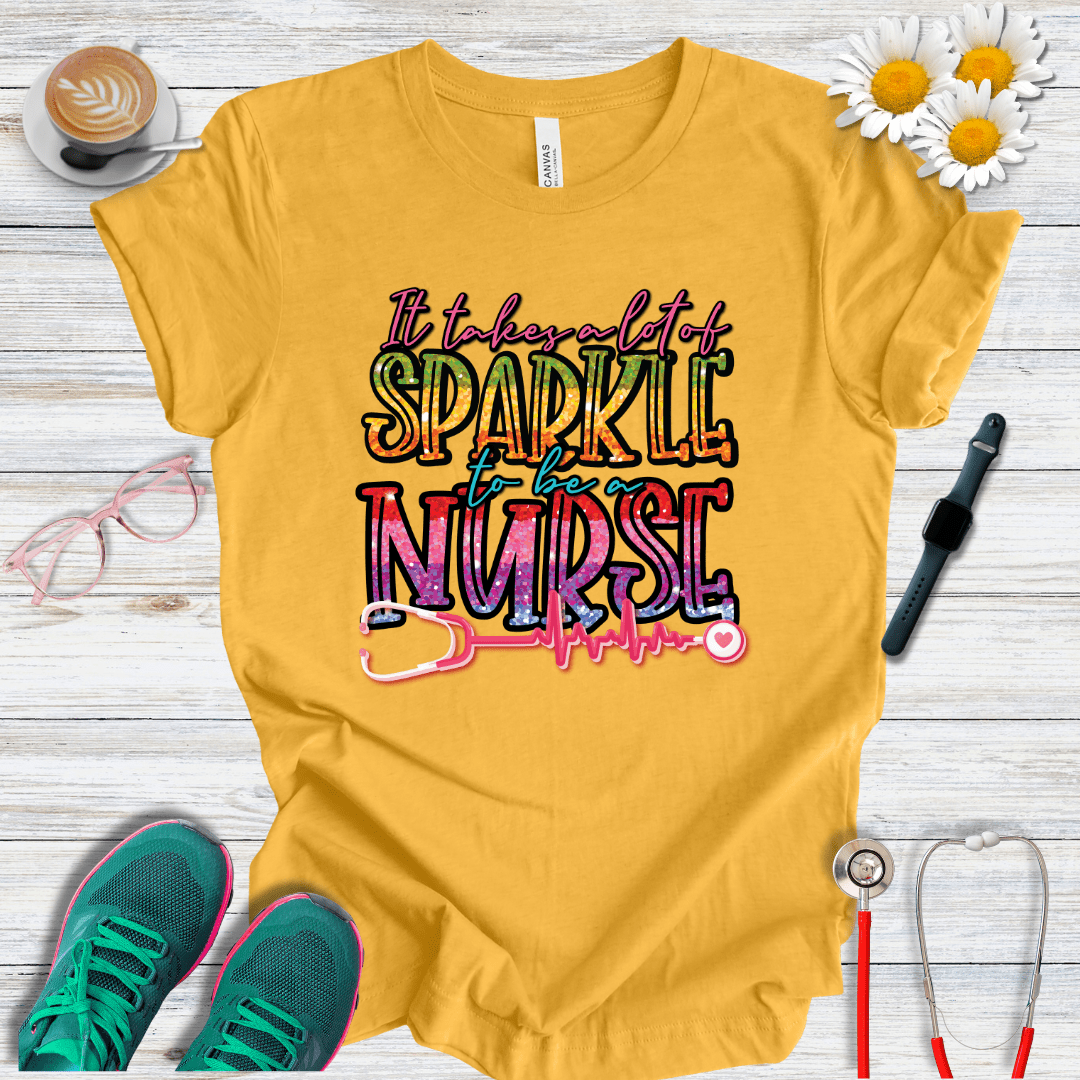 Sparkle to Be a Nurse T-Shirt