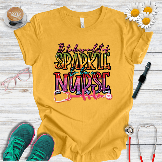 Sparkle to Be a Nurse T-Shirt