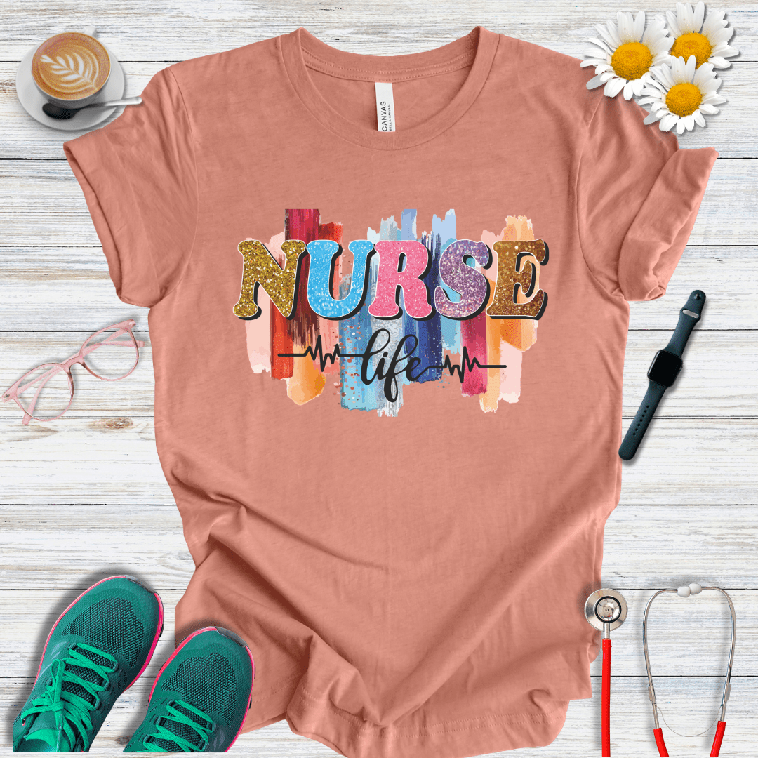 Nurse Life, Makeup T-Shirt