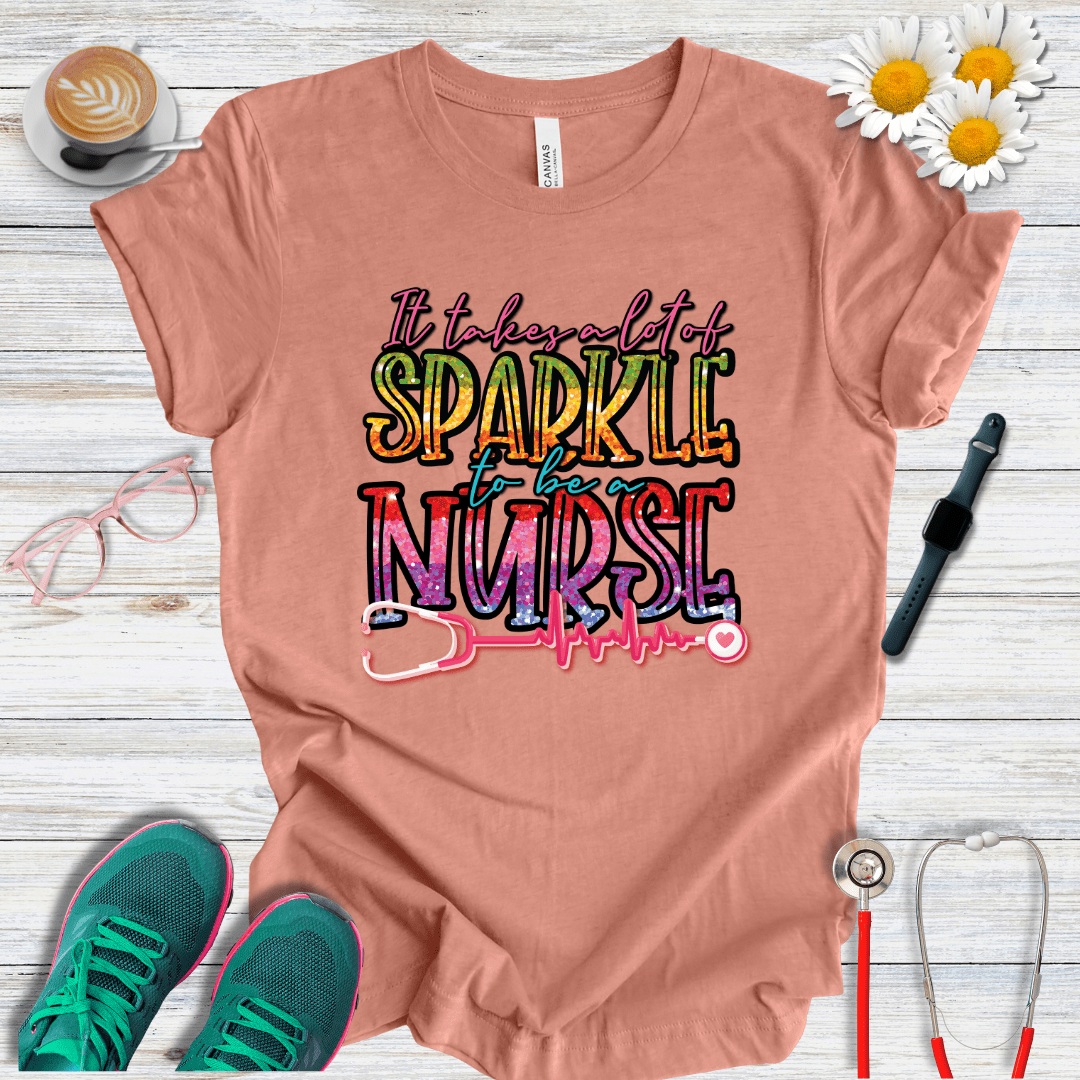 Sparkle to Be a Nurse T-Shirt