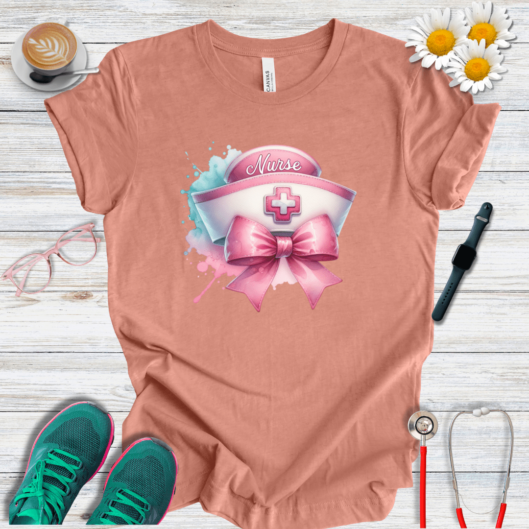 Coquette Nurse Hat T-Shirt