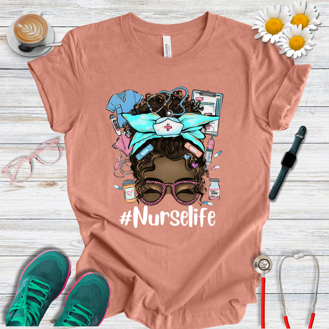 Nurse Life Pin-Up Style 2 T-Shirt