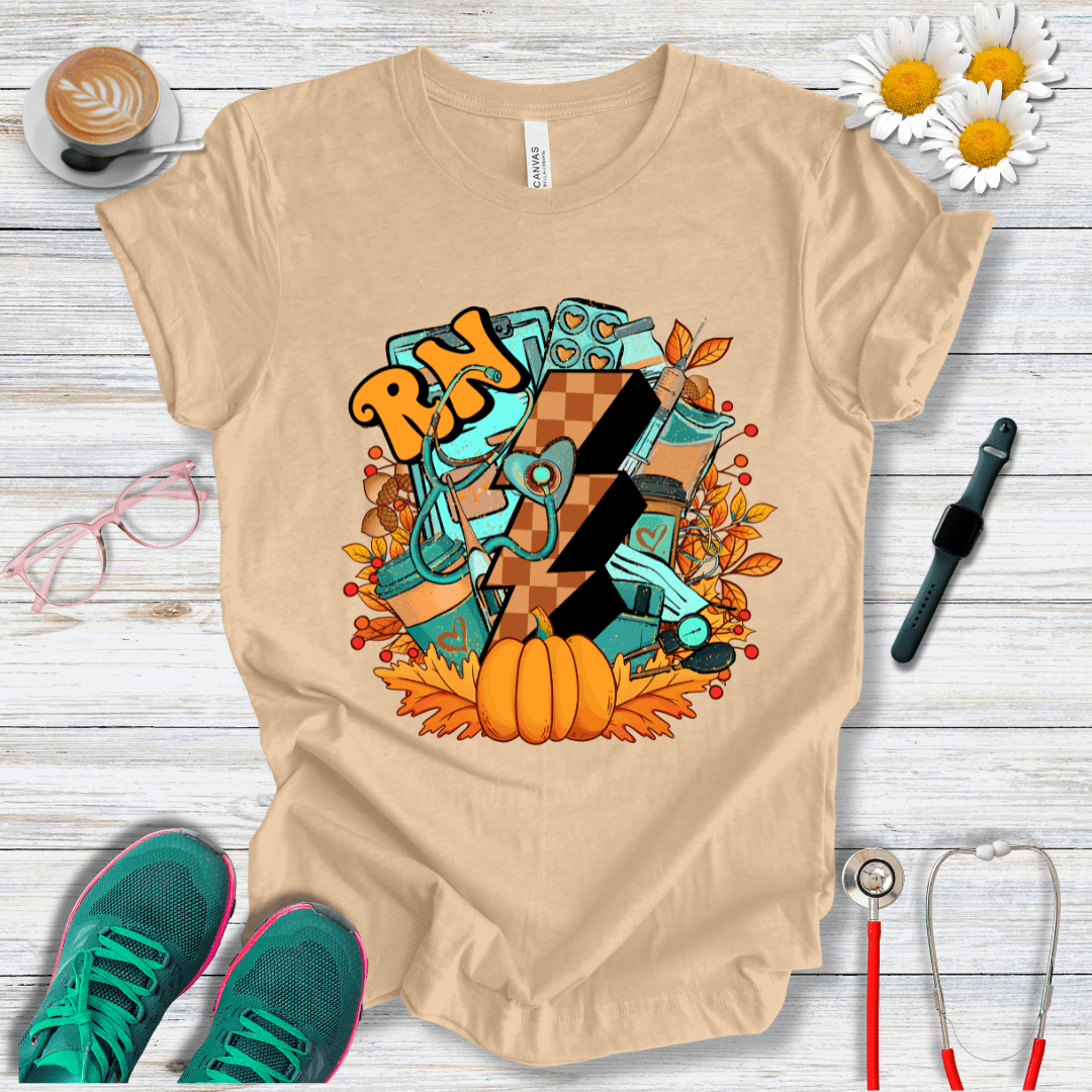 Fall Season Nurse  T-Shirt