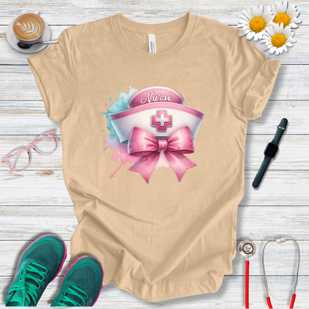 Coquette Nurse Hat T-Shirt