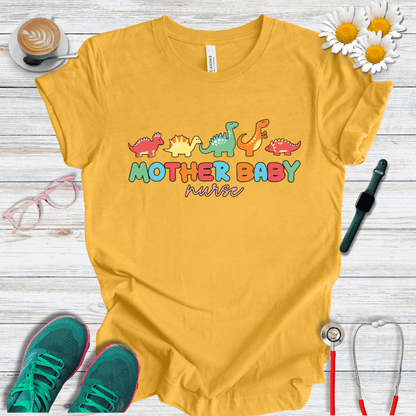Mother Baby Nurse, Dino T-Shirt