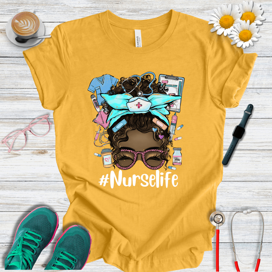 Nurse Life Pin-Up Style 2 T-Shirt
