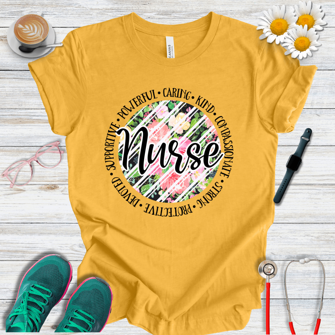 Nurse Circle Description  T-Shirt