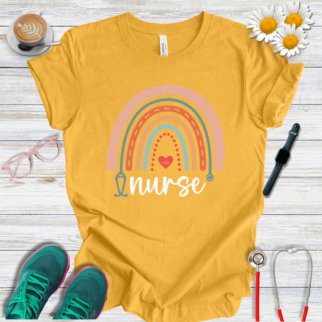 Rainbow Nurse T-Shirt