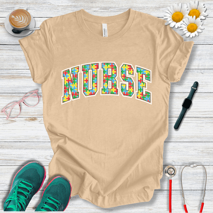 Nurse Autism Support T-Shirt