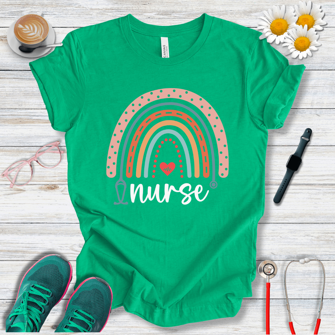 Rainbow Nurse T-Shirt