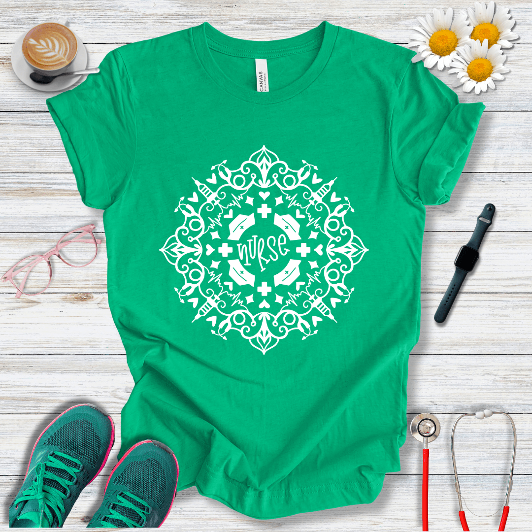 Mandala Nurse T-Shirt
