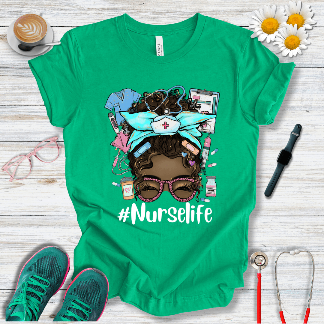 Nurse Life Pin-Up Style 2 T-Shirt