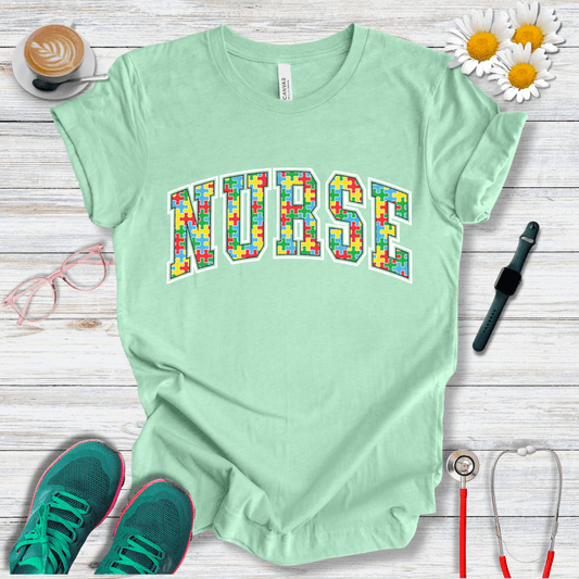 Nurse Autism Support T-Shirt