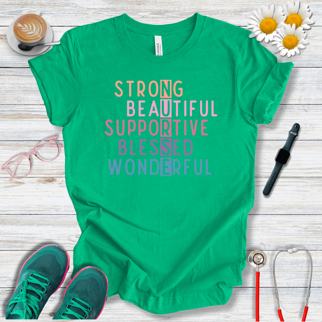 Nurse Acrostic (Middle) T-Shirt