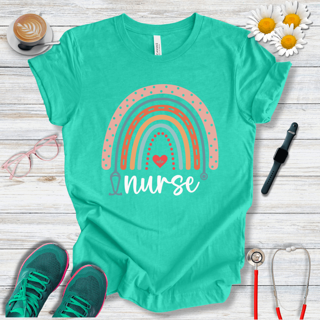 Rainbow Nurse T-Shirt