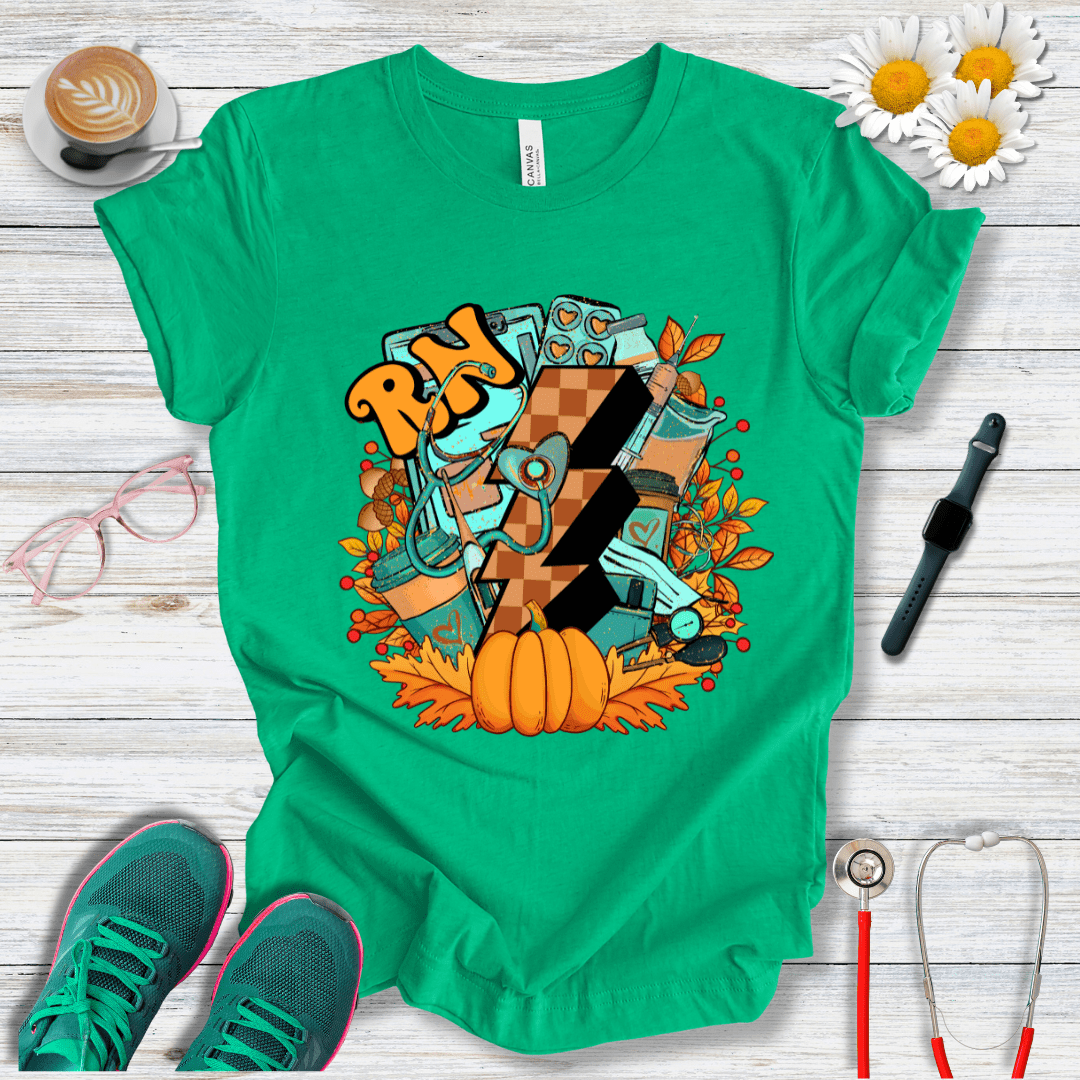 Fall Season Nurse  T-Shirt