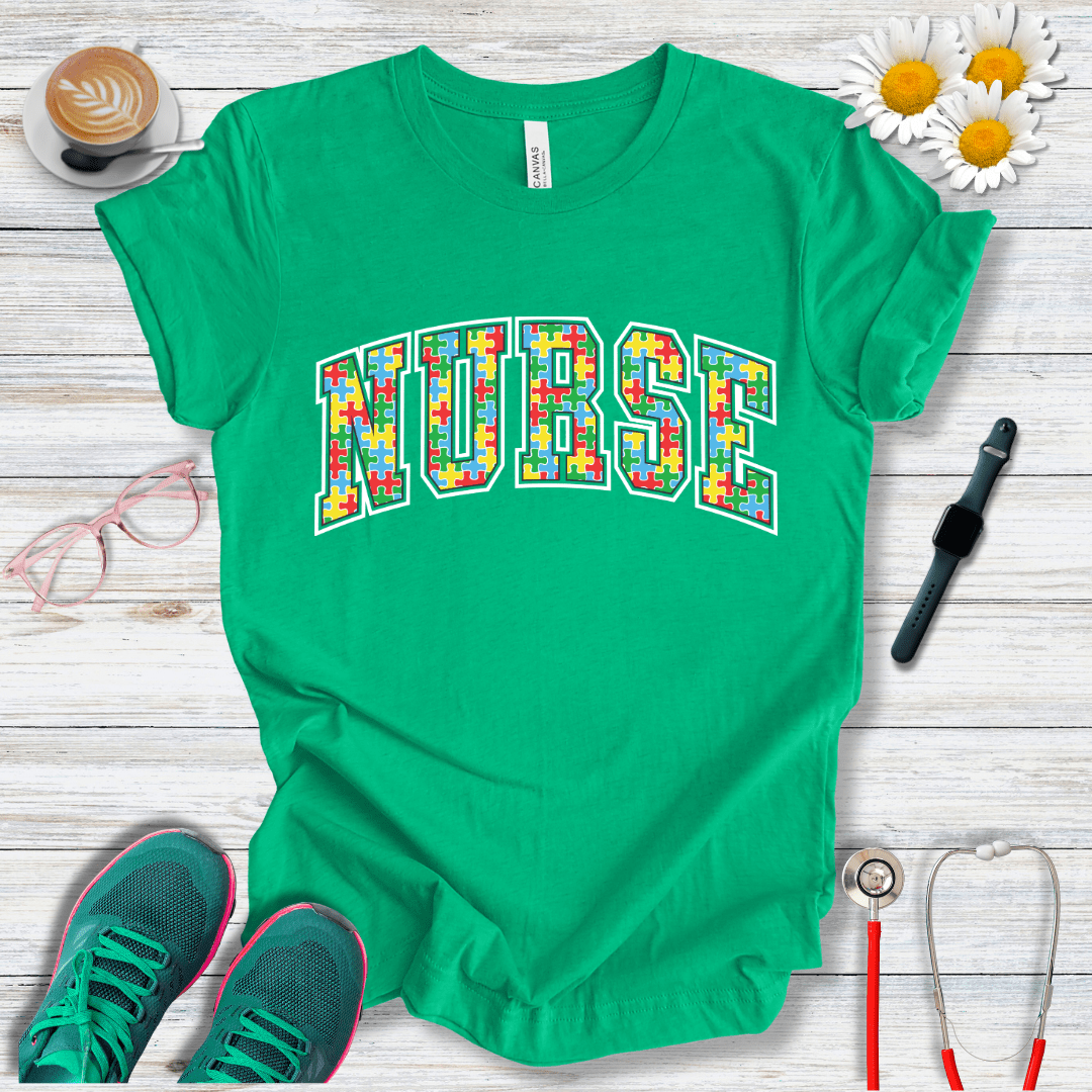 Nurse Autism Support T-Shirt