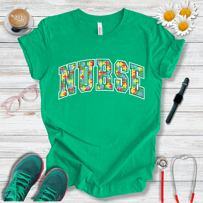 Nurse Autism Support T-Shirt