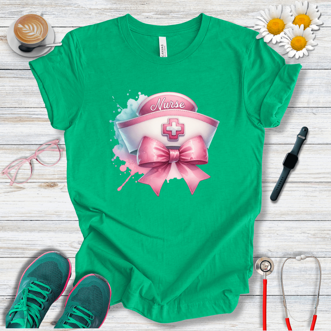 Coquette Nurse Hat T-Shirt