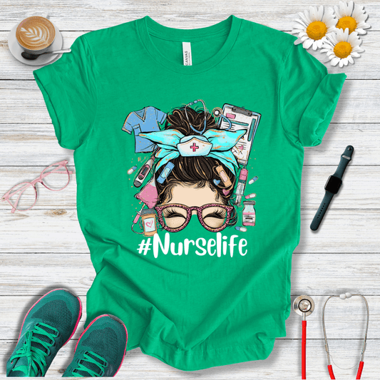 Nurse Life, Pin-Up Style T-Shirt